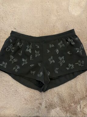 Vintage Hollister grey Shorts with Rhinestone Detail